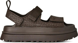 UGG סנדלי UGG GoldenGlow Embossed נשים - האג - Brown