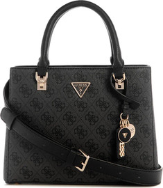 GUESS תיק Guess Noelle Ii Sml Multi Comp Stchl נשים - גס - Grey