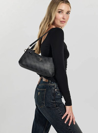 GUESS תיק Guess Noelle Ii 3 Comp Shldr Xbody נשים - גס - Grey