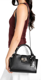 GUESS תיק Guess Jane Small Satchel נשים