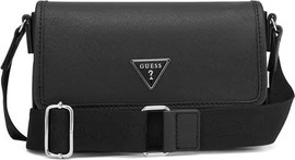 GUESS תיק Guess Viviette Mini Crossbody Flap נשים - גס - Black