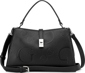 GUESS תיק Guess Rudie Satchel נשים - גס - Black