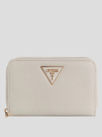 GUESS ארנק Guess Laurel Ii Slg Med Zip Around נשים - גס - Beige