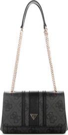 GUESS תיק Guess Noelle Ii Conv Xbody Flap נשים - גס - Grey