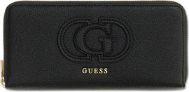 GUESS ארנק Guess Isola Slg Large Zip Around נשים - גס - Black