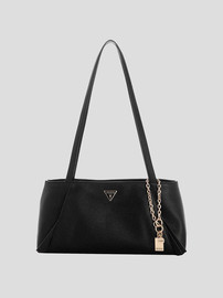 GUESS תיק Guess Devon Shoulder Satchel נשים