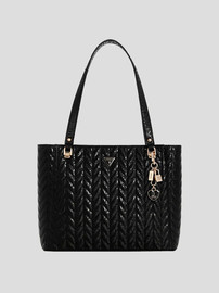 GUESS תיק Guess Stacey Noel Tote נשים - גס - Black