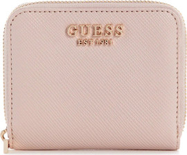 GUESS ארנק Guess Gilda Slg Small Zip Around נשים - גס - Pink