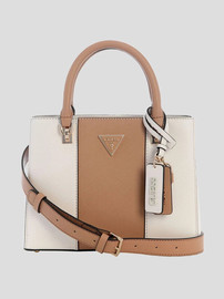 GUESS תיק Guess Noelle Ii Sml Multi Comp Stchl נשים - גס - Beige