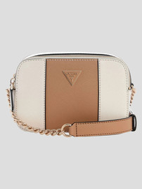 GUESS תיק Guess Noelle Ii Camera Crossbody נשים - גס - Beige