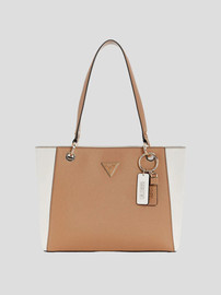 GUESS תיק Guess Noelle Ii Small Tote נשים - גס - Beige