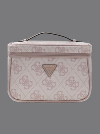GUESS תיק Guess Berta Toiletry Train Case נשים - גס - Pink