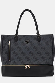 GUESS תיק Guess Berta Zip Bottom Tote נשים - גס - Grey