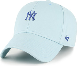 47 brand כובע מצחייה בצבע תכלת- NY
