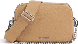 MICHAEL KORS תיק מייקל קורס Bryant Medium Pebbled Leather Camera Crossbody נשים