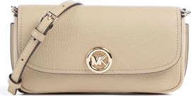MICHAEL KORS תיק מייקל קורס Nolita Small Flap Chain Crossbody נשים - מייקל קורס - Beige