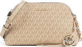 MICHAEL KORS תיק מייקל קורס Freddie Small Dome Chain Crossbody נשים - מייקל קורס - Beige