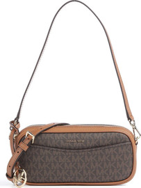 MICHAEL KORS תיק מייקל קורס May Small Signature Logo Shoulder Bag נשים - מייקל קורס - Brown