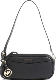 MICHAEL KORS תיק מייקל קורס May Small Leather Shoulder Bag נשים - מייקל קורס - Black