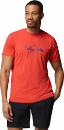 Columbia חולצה קצרה לגברים Zero Rules Light S/S Graphic Crew