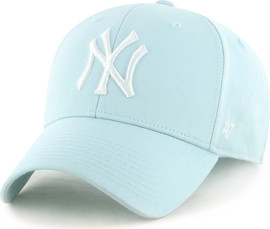 47 brand מצחייה מובנה מכותנה בצבע תכלת NY Yankees