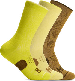 Hoka U Crew Run Sock 3-Pack מארז 3 זוגות גרבי ריצה גבוהים