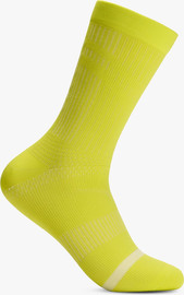 Hoka HOKA U TRAIL RUN CREW SOCK - גרבי ריצה בצבע סיטרוס