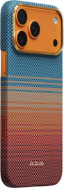 PITAKA PITAKA California Dream 01 Edge Case for iPhone 17 Pro Max - מגן סיב ארמיד פרימיום לאייפון 17 פרו מקס