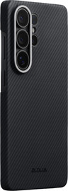 PITAKA PITAKA Edge Case for Samsung S26 Ultra Black-Grey Twill - מגן סיב ארמיד פרימיום לסמסונג S26 אולטרה