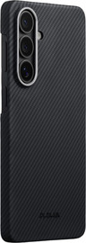 PITAKA PITAKA Edge Case for Samsung S26 Plus Black-Grey Twill - מגן סיב ארמיד פרימיום לסמסונג S26 פלוס