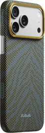 PITAKA PITAKA Breath of Veins Edge Case iPhone 17 Pro Max Dive Green - מגן סיב ארמיד פרימיום לאייפון 17 פרו מקס