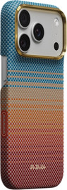 PITAKA PITAKA California Dream 01 Edge Case for iPhone 18 Pro - מגן סיב ארמיד פרימיום אדג' לאייפון 18 פרו