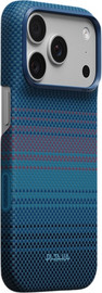 PITAKA PITAKA Moonrise 1001 Nights Midnight Edge Case for iPhone 18 Pro - מגן סיב ארמיד פרימיום אדג' לאייפון 18 פרו