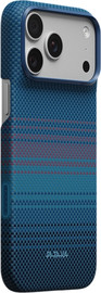 PITAKA PITAKA Moonrise 1001 Nights Midnight Edge Case for iPhone 18 Pro Max - מגן סיב ארמיד פרימיום אדג' לאייפון 18 פרו מקס