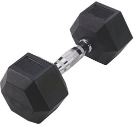 ATX FITNESS משקולת יד הקסוגן ידית כסופה