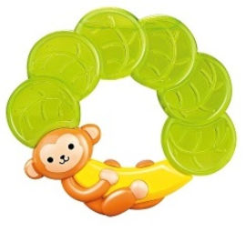 Pit Toys נשכן משולב רעשן קוף