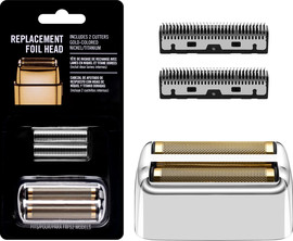 Babyliss רשת וסכינים חליפי למכונת גילוח בייביליס פרו FXFS2 - זהב/כסף