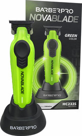BarberPRO מכונת פיניש BarberPRO NovaBlade HC233S ברבר פרו - צבע ירוק