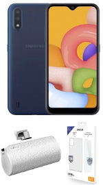 סמסונג מכשיר סמסונג דגם Galaxy A02 כולל ערכת אביזרים