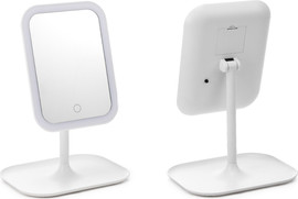 S-Free מראת איפור שולחנית עם תאורת LED
