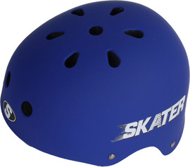 Skater קסדת רכיבה מקצועית PRO עם 11 פתחי אוויר לרכיבה אתגרית - כחול