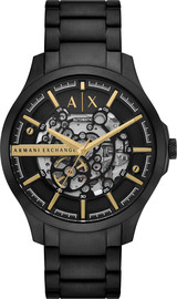 ARMANI EXCHANGE AUTOMATIC WATCH 21 JWL SS METAL BRACELET