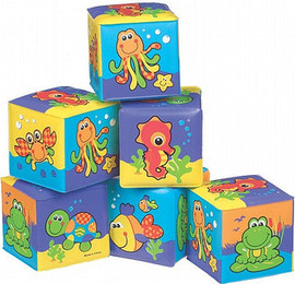 PlayGro קוביות רכות לאמבטיה