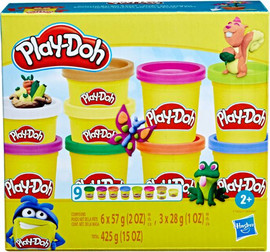 Play-Doh פליידו ערכה 9 צבעים מעורב