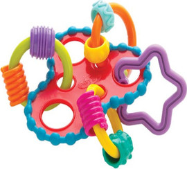 PlayGro רעשן הופלה אדום