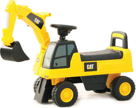 I AM Toys בימבה טרקטור עם כף חפירה לילדים דובר עברית