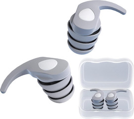 Medical Beauty Shark Earplug 32dB אטמי אוזניים רב פעמיים לשינה עבודה לימודים ושחייה