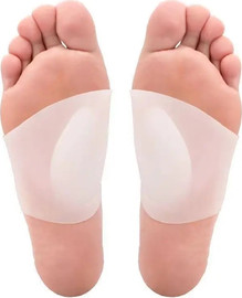 Medical Beauty שרוול סיליקון לתמיכה בקשת כף הרגל