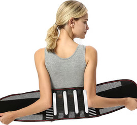 Medical Beauty LumaBelt חגורת תמיכה מותנית מתכווננת לגב התחתון