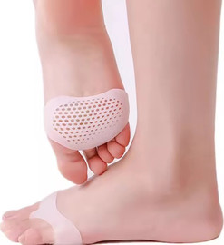 Medical Beauty רפידות סיליקון לכרית כף רגל קדמית לנעלי עקב גבוהות